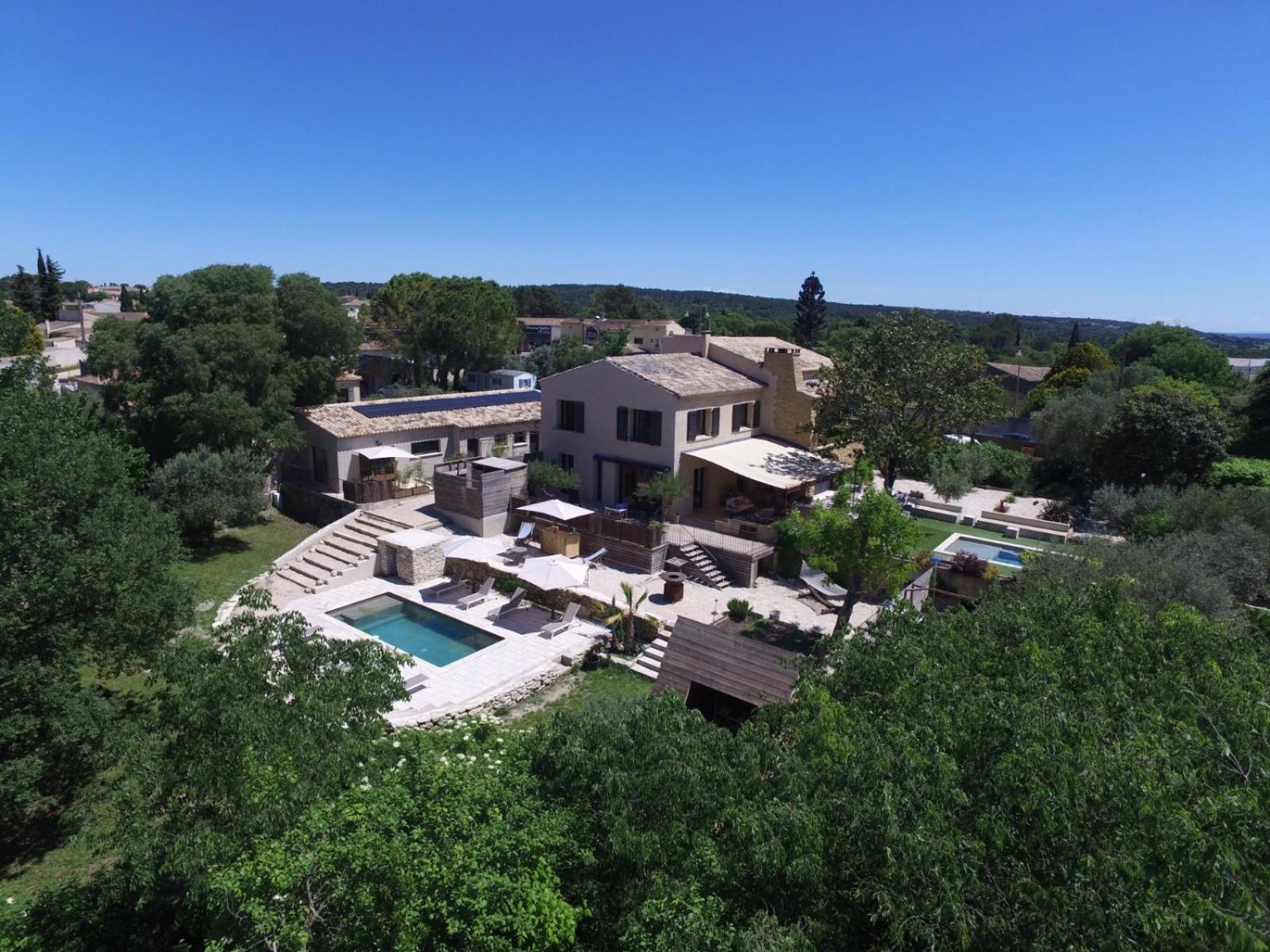 La Maison D'Hamih "Gite Et Chambres D'Hotes Uzès Exteriör bild